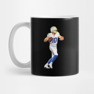 Justin Herbert Drop Back Mug